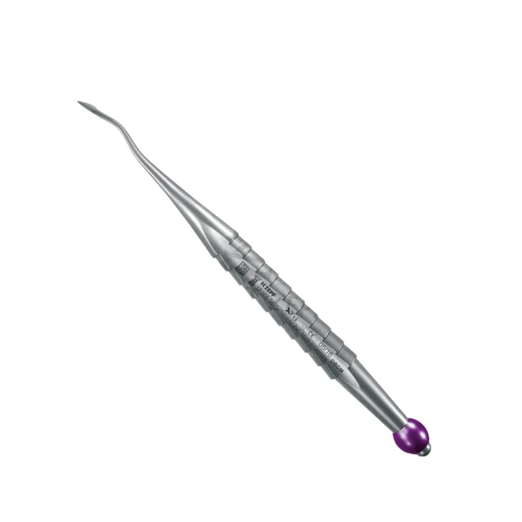XTool Syndesmotome Courbe Gauche Violet 4.0mm 17.008.06