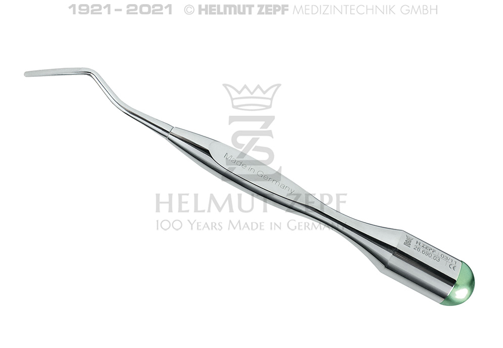 Periotome P3 XL Vert Courbe Gauche 26.690.03