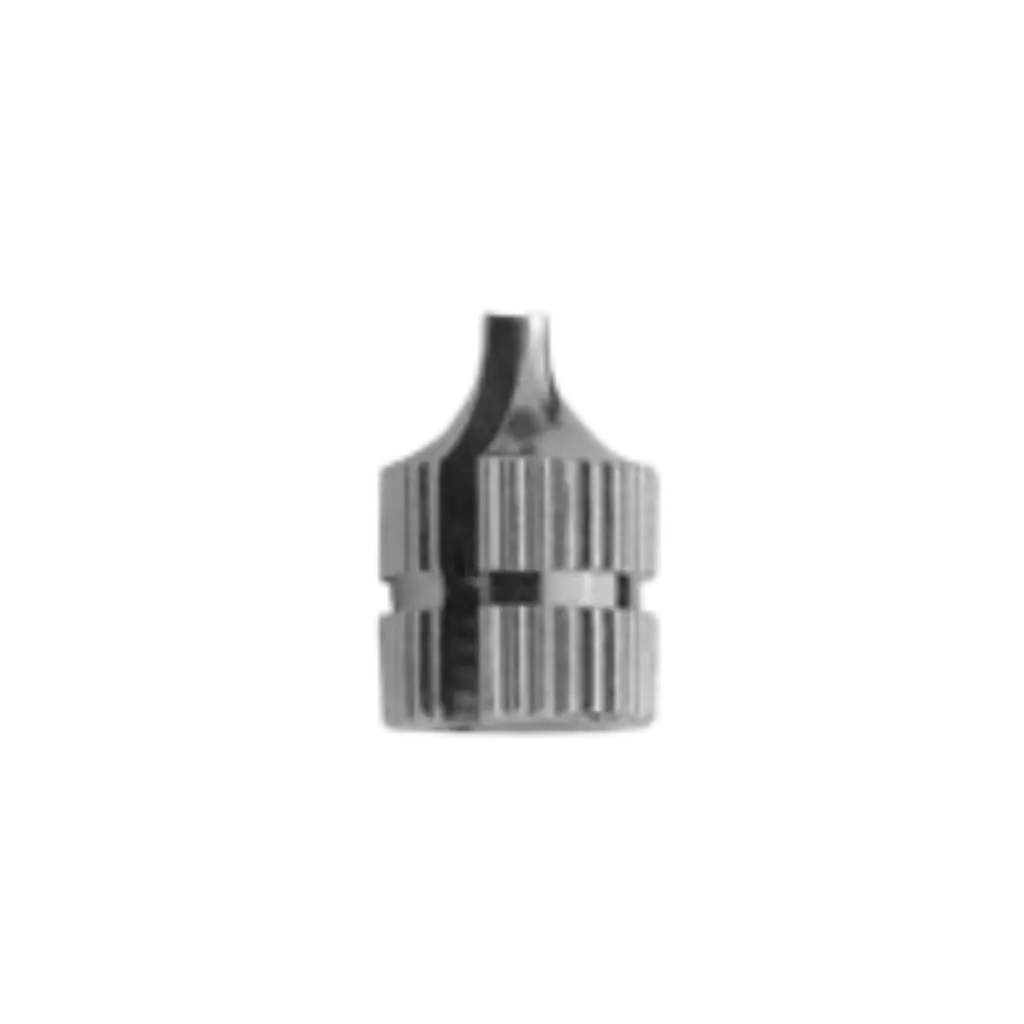 Embout Chromé avec Rainure Ronde 19.700.00