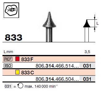 FR 833F Turbine (314) D031 bte/1