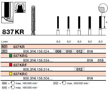 FR 837KRF Turbine (314) D012 bte/5