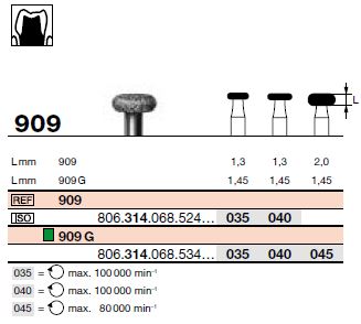 FR 909 Turbine (314) D040 bte/1