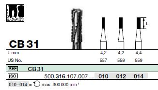 FR CB31 Turbine Extra-long (316) D014 bte/5