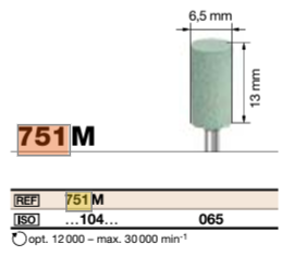 Pierre Abrasive 751MA PAM (104) bte/2