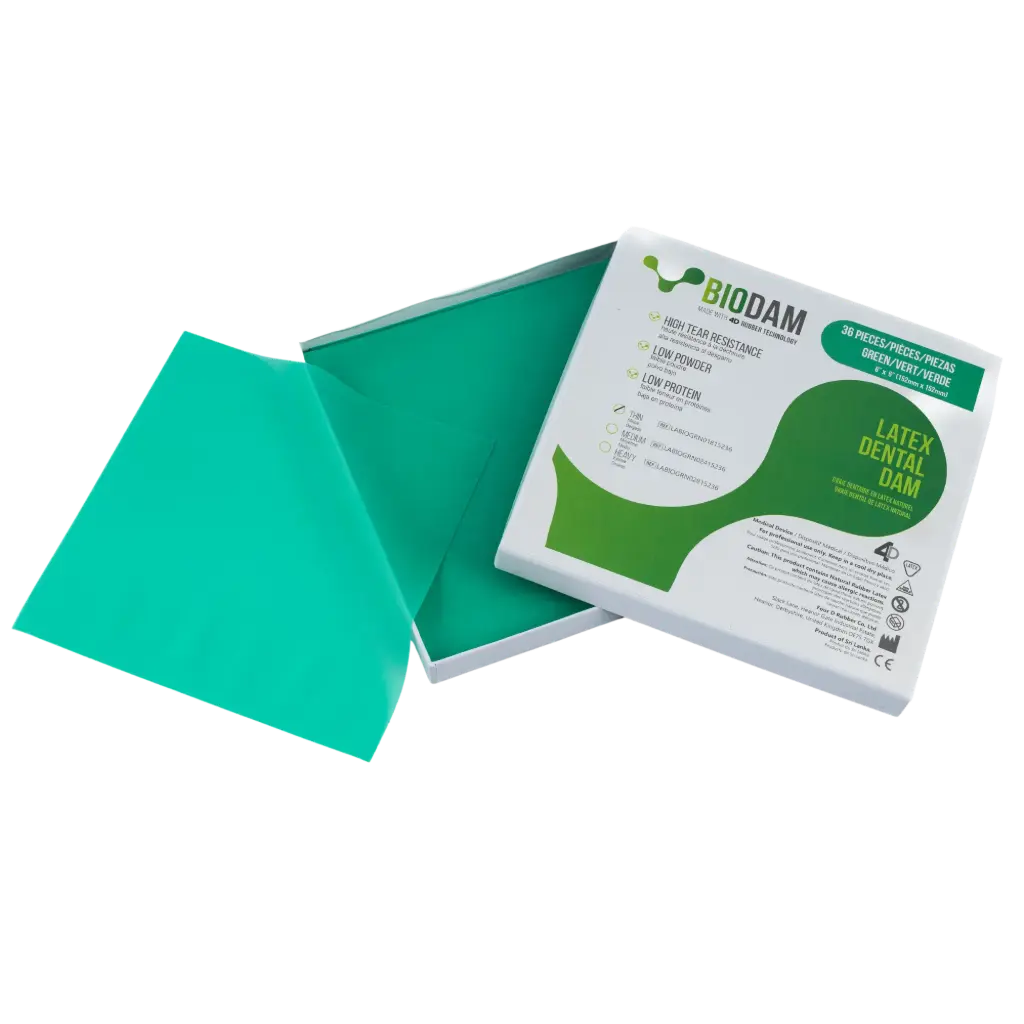 Biodam Latex 6*6 boite/36