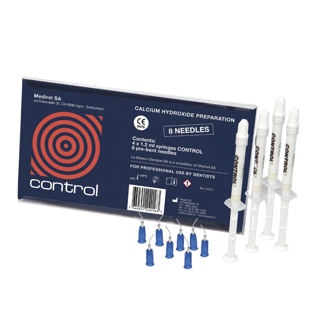 Control Hydroxide de Calcium 4*1.2ml +8 Aiguilles