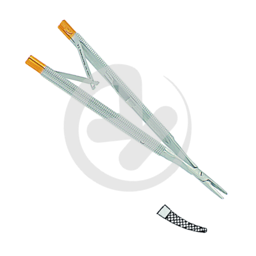 [87014] Porte Aiguille Castroviejo Courbe Gauche 16cm 6097