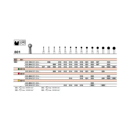 [88219xx] FR 801F Turbine (314) bte/5