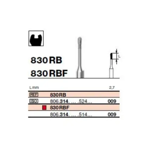 [86607] FR 830RBF Turbine (314) D009 bte/5
