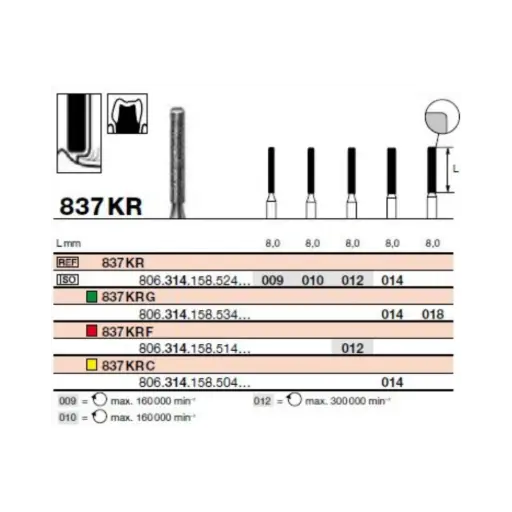[88025] FR 837KRF Turbine (314) D012 bte/5