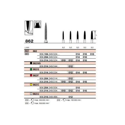 [88445] FR 862SG Turbine (314) D012 bte/5