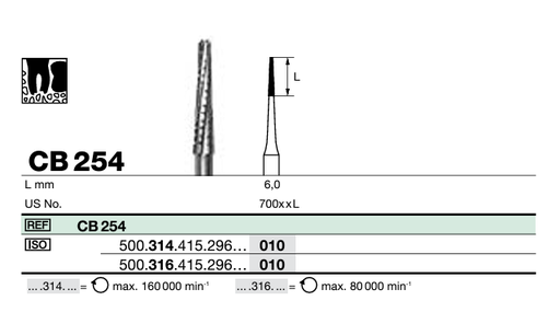 [88299] FR CB254 Turbine (314) D010 bte/5