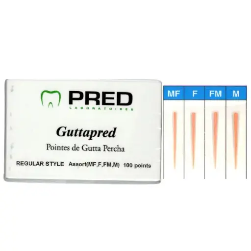 [67115] GuttaPred Regular Assort. MF/F/FM/M (Bte/100)